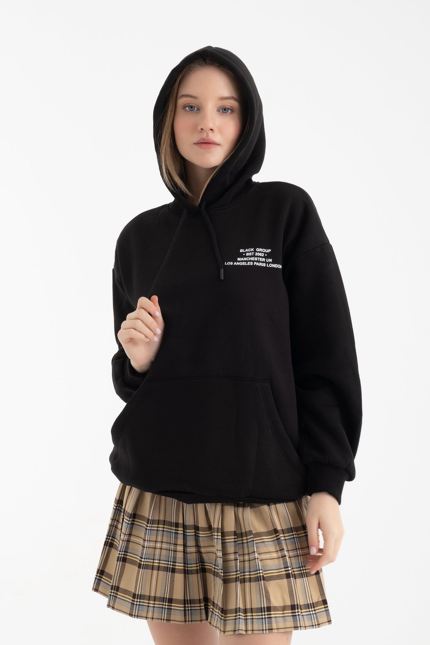 Graphic Hoodie with a Kangaroo Pocket