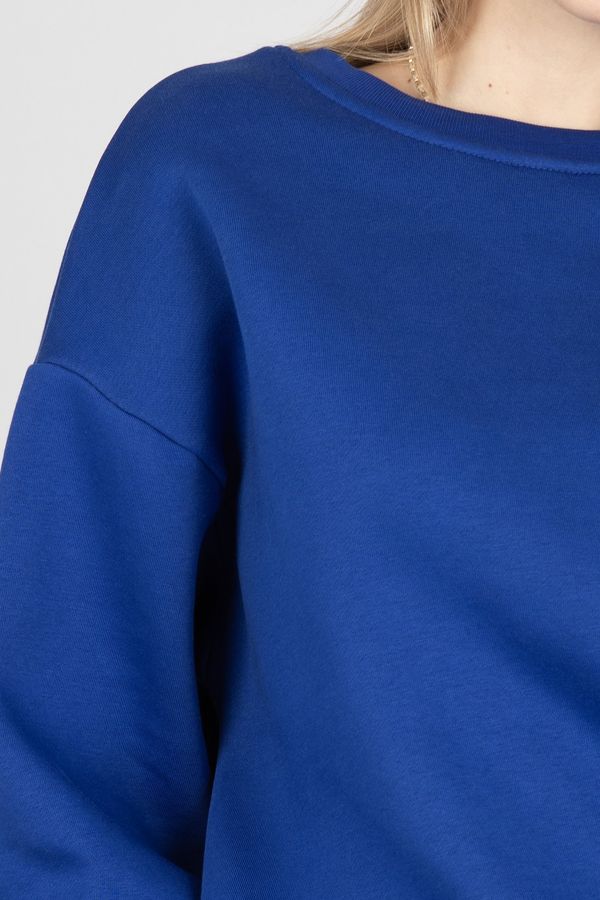 Relaxed Crew Neck Sweatshirt 4