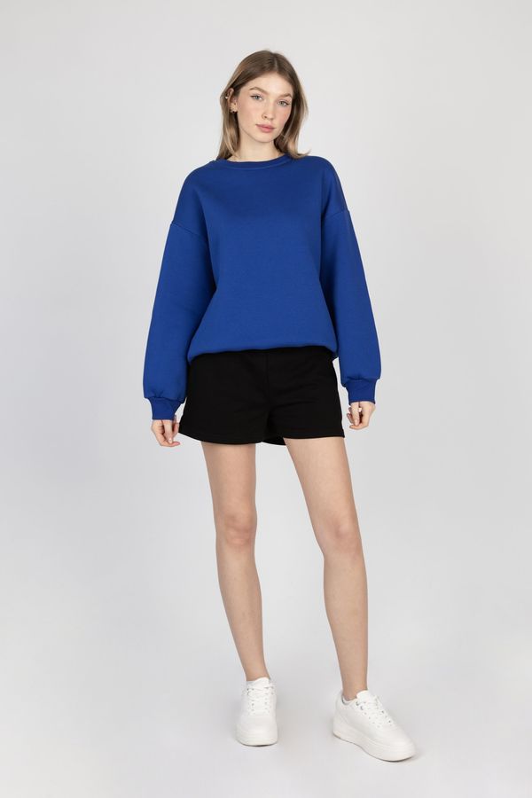 Relaxed Crew Neck Sweatshirt 3