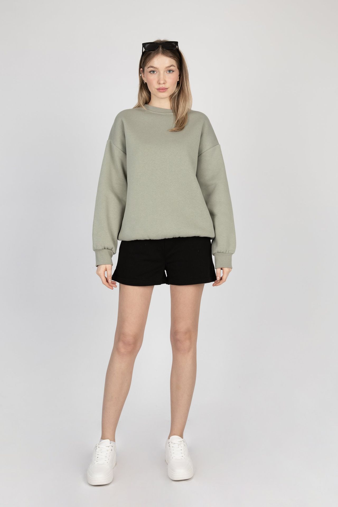 Crew Neck Casual Sweatshirt