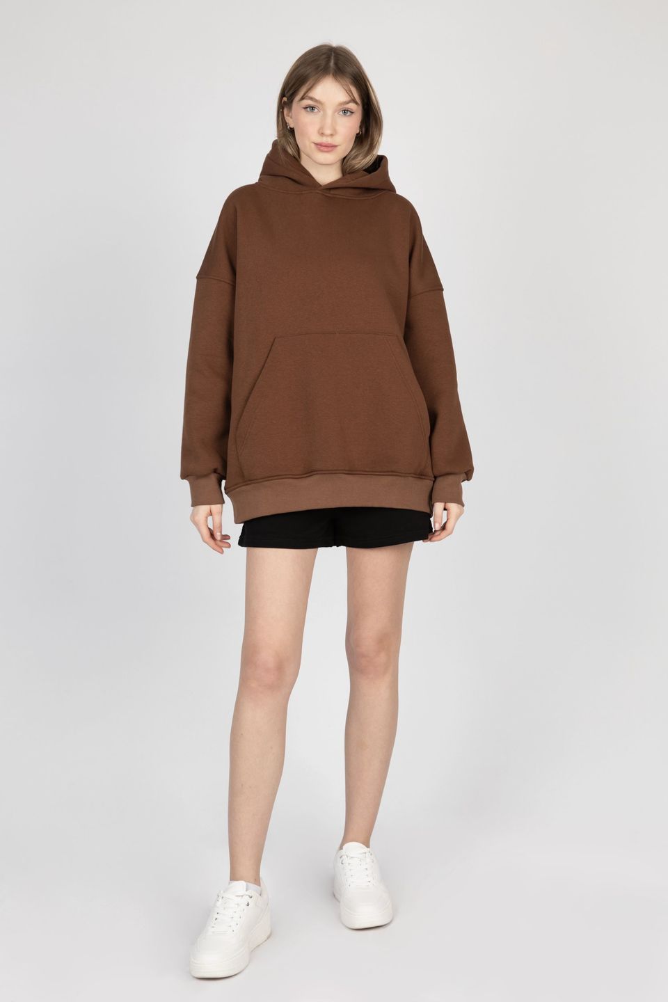 Oversized Hoodie with a Kangaroo Pocket