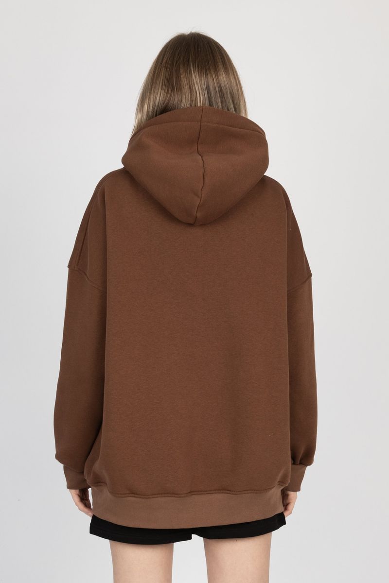 Oversized Hoodie with a Kangaroo Pocket 4