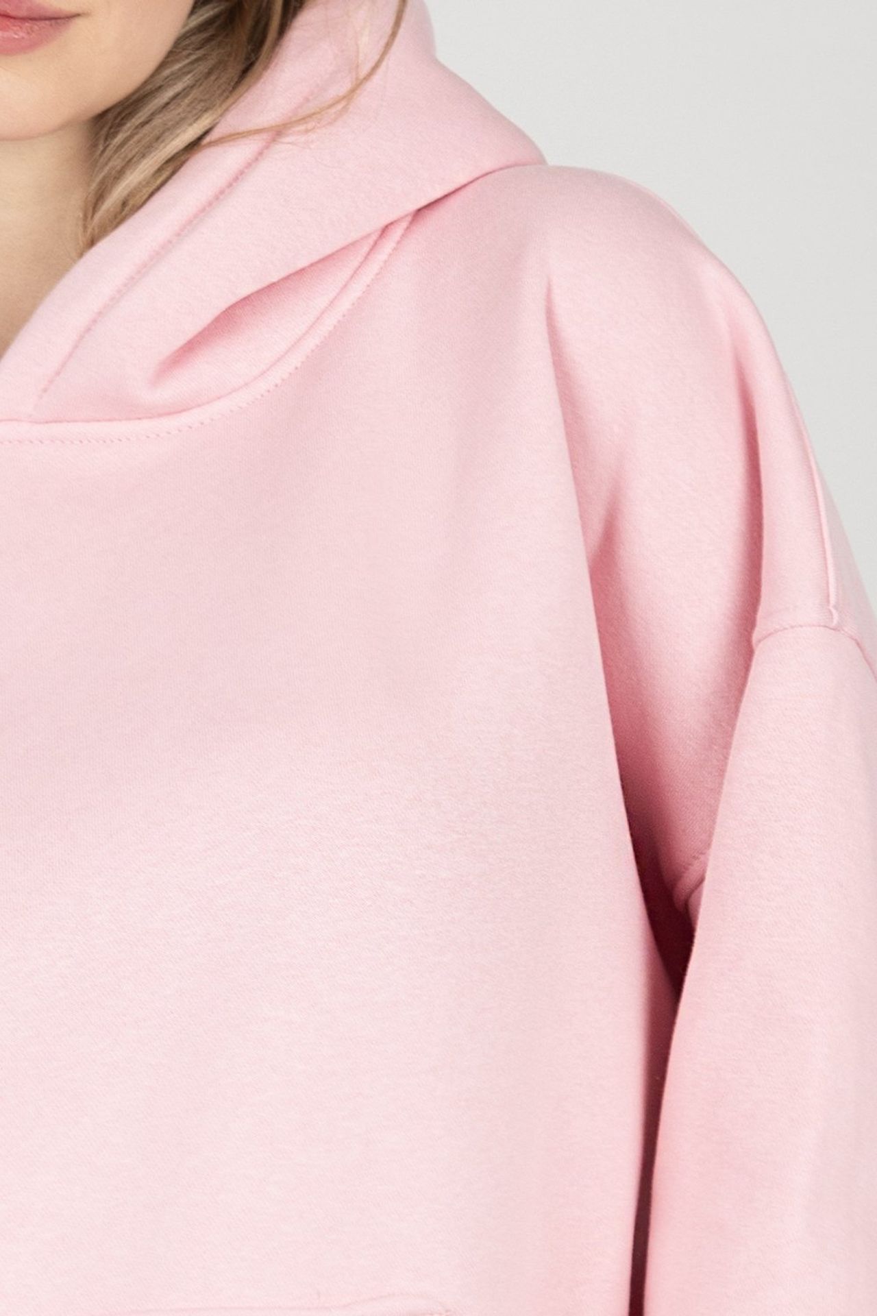 Oversized Hoodie with a Kangaroo Pocket
