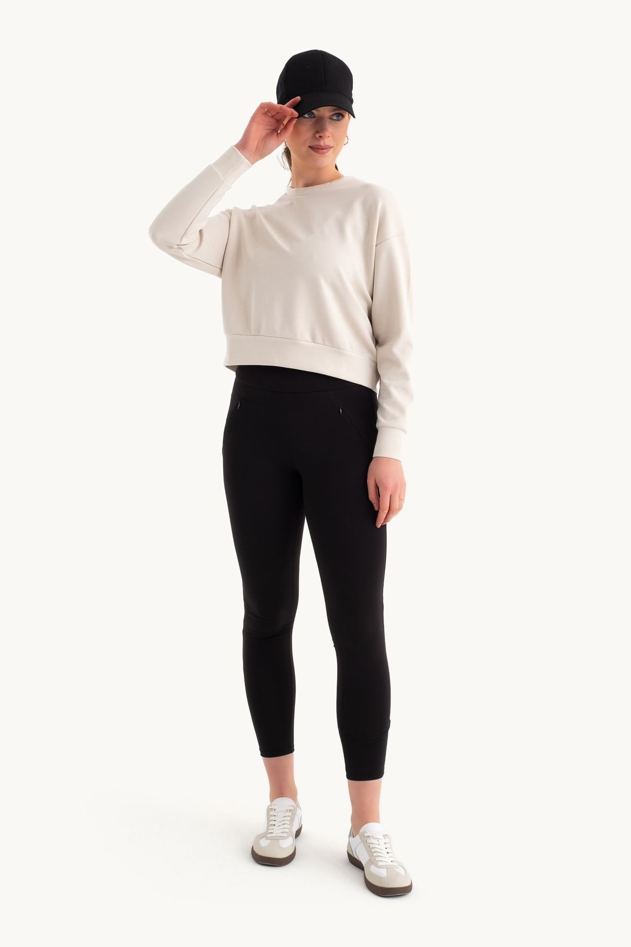 Crew Neck Casual Sweatshirt