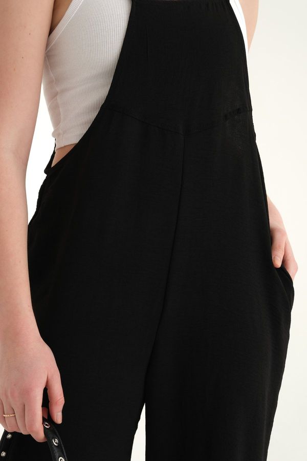 Wide Leg Overall Jumpsuit 5