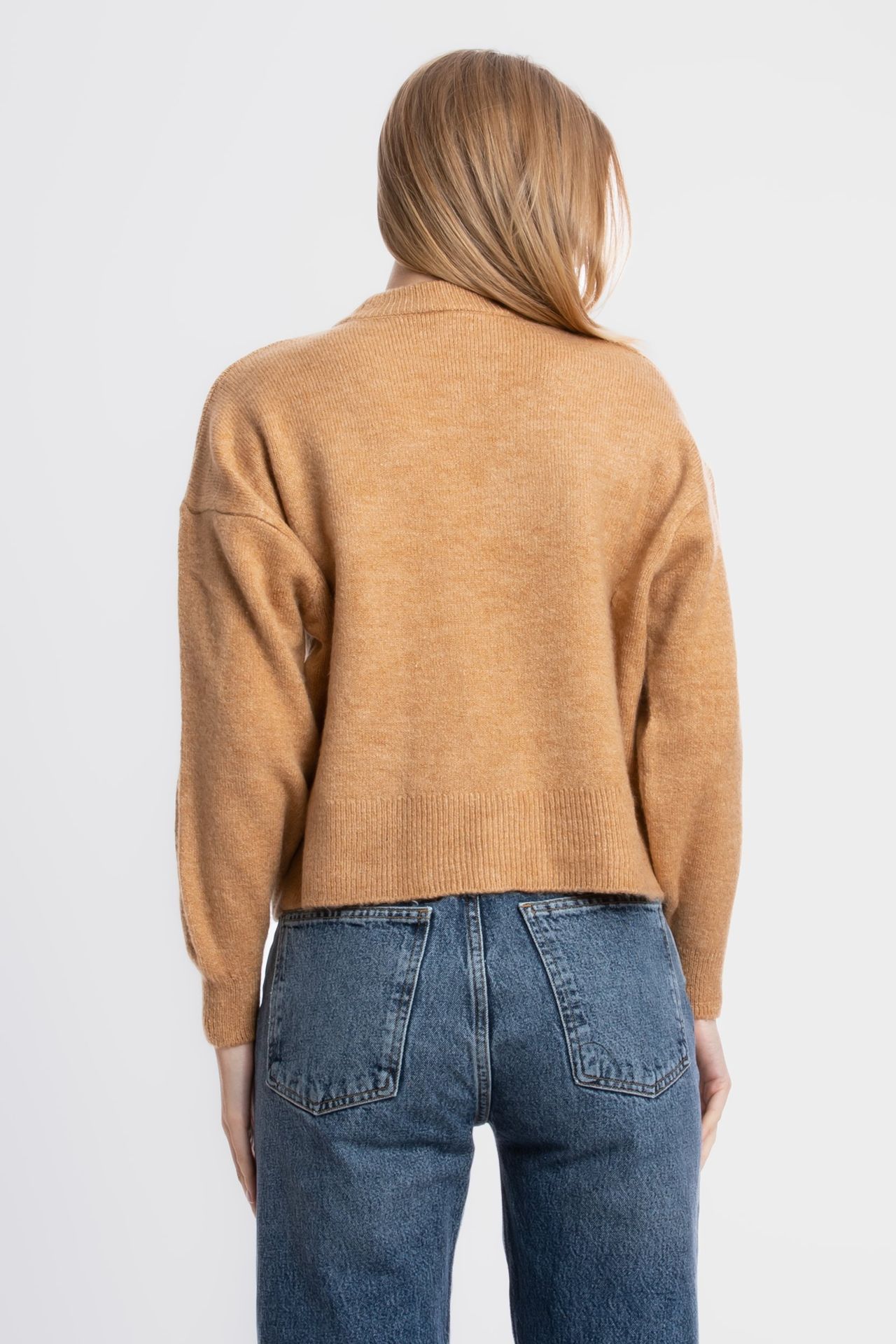 Graphic Crew Neck Sweater