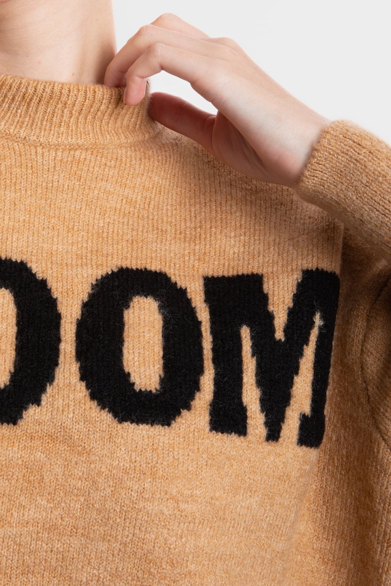 Graphic Crew Neck Sweater
