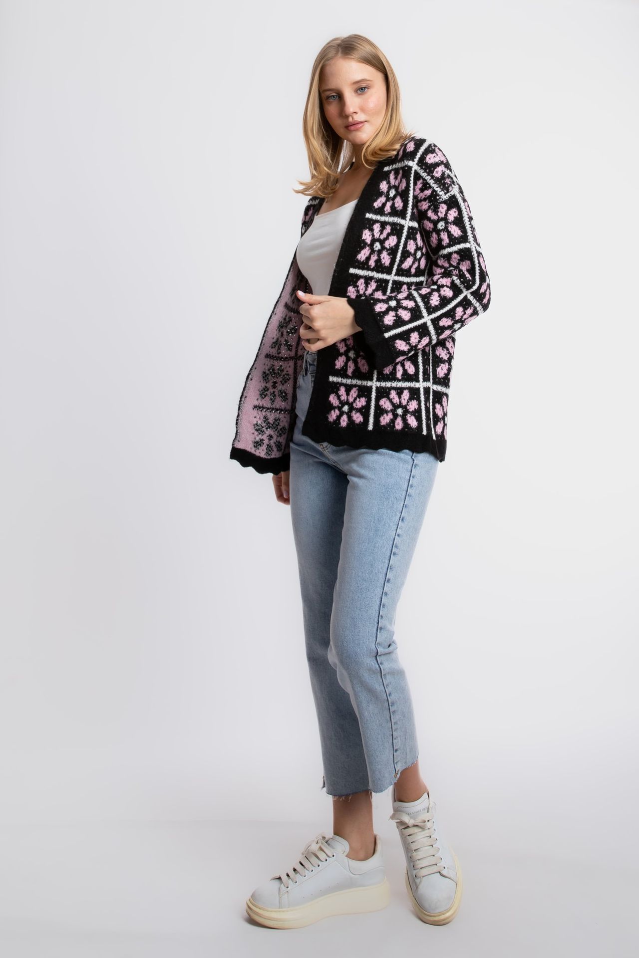 Floral Relaxed Cardigan