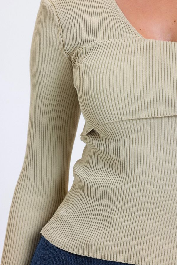 One Shoulder Asymmetrical Sweater 7