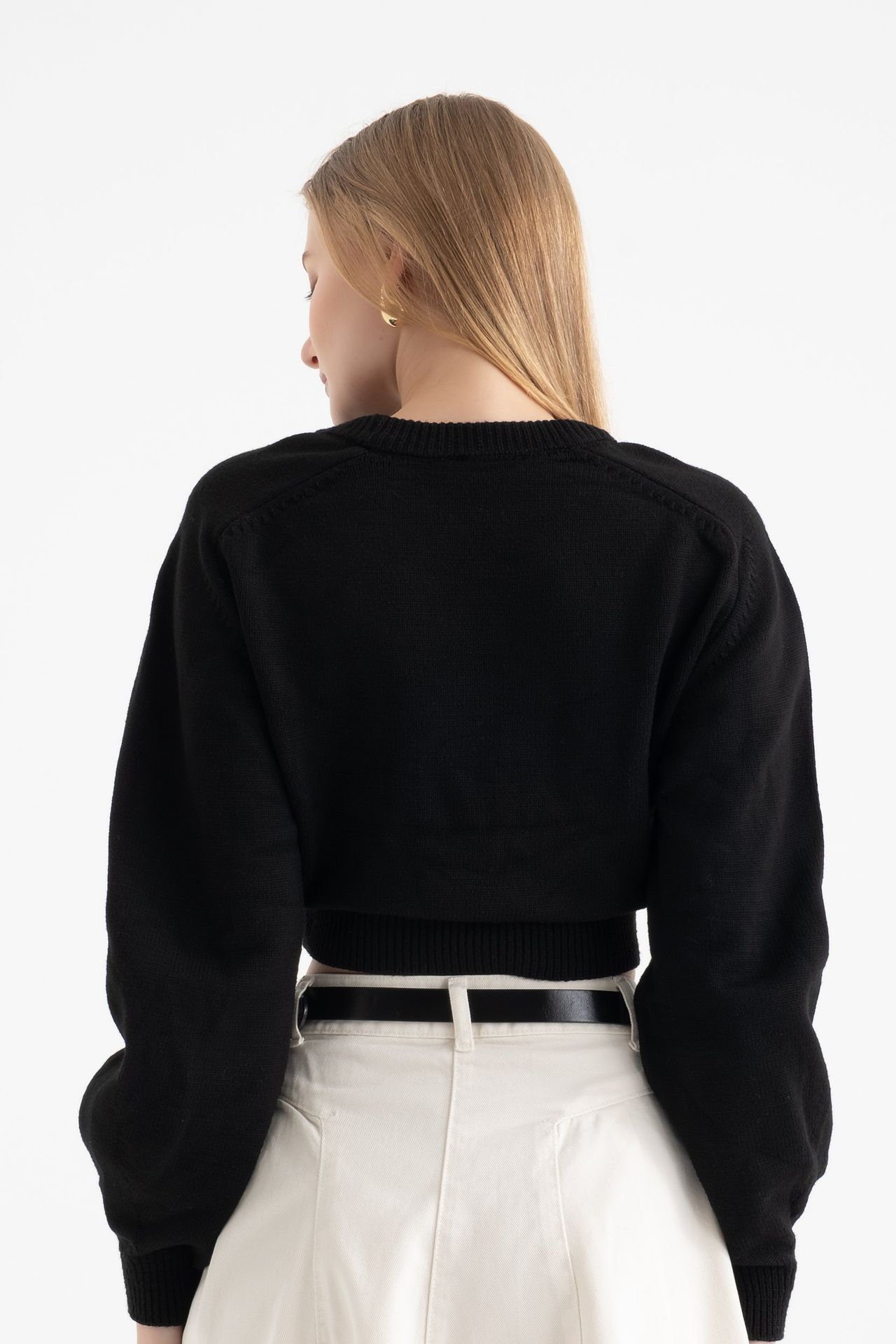 Crew Neck Basic Sweater