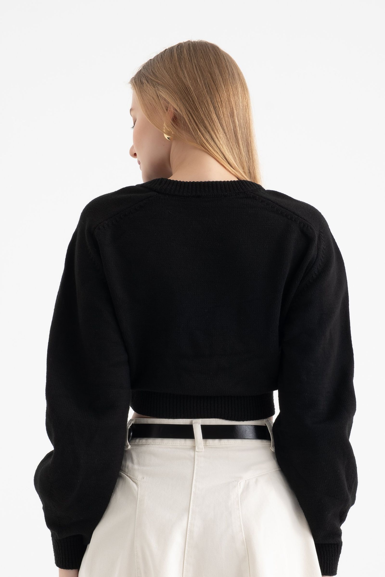 Crew Neck Basic Sweater