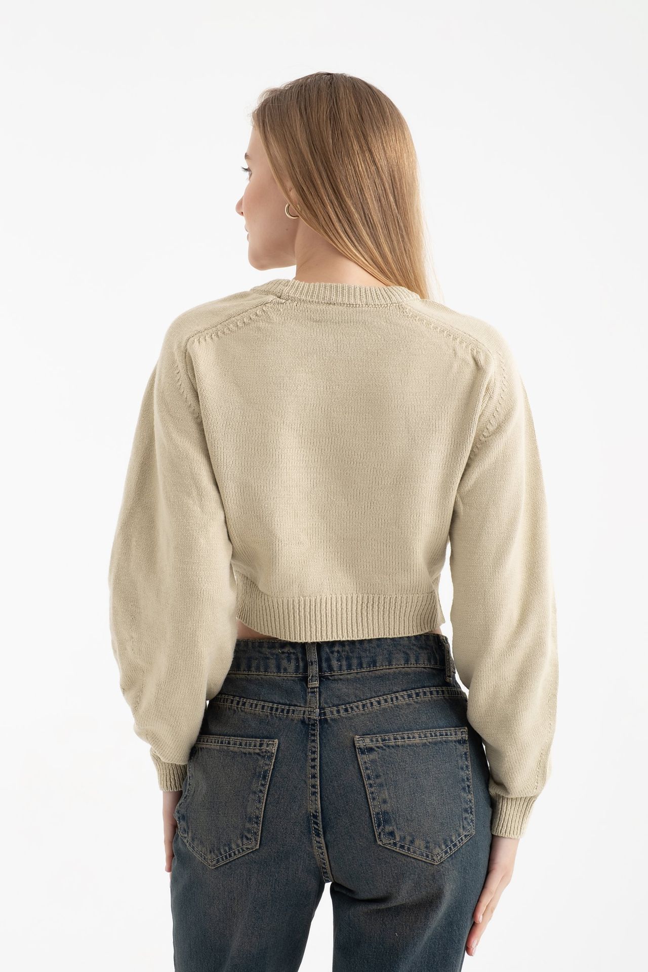 Crew Neck Basic Sweater