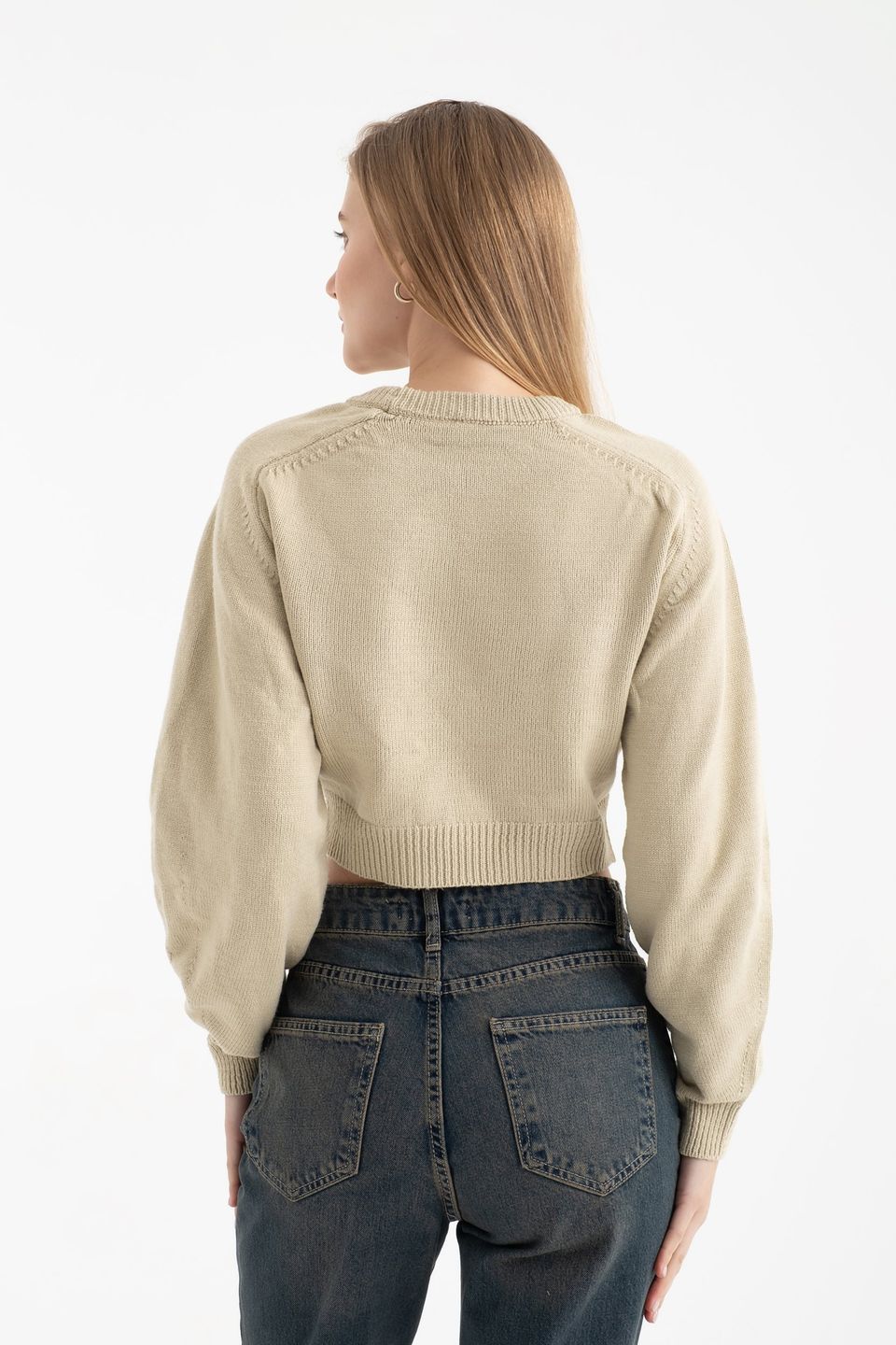 Crew Neck Basic Sweater