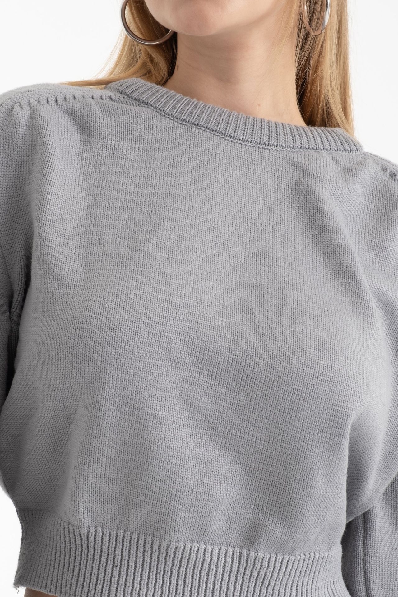 Crew Neck Basic Sweater