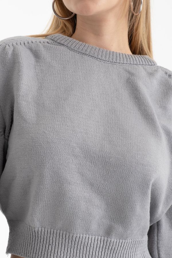 Crew Neck Basic Sweater 5