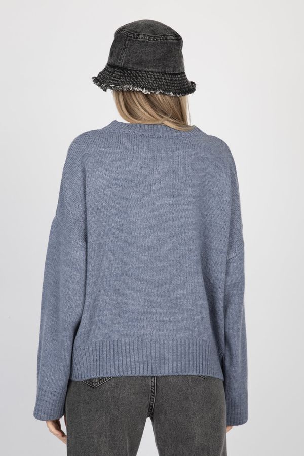 Crew Neck Cozy Sweater 2