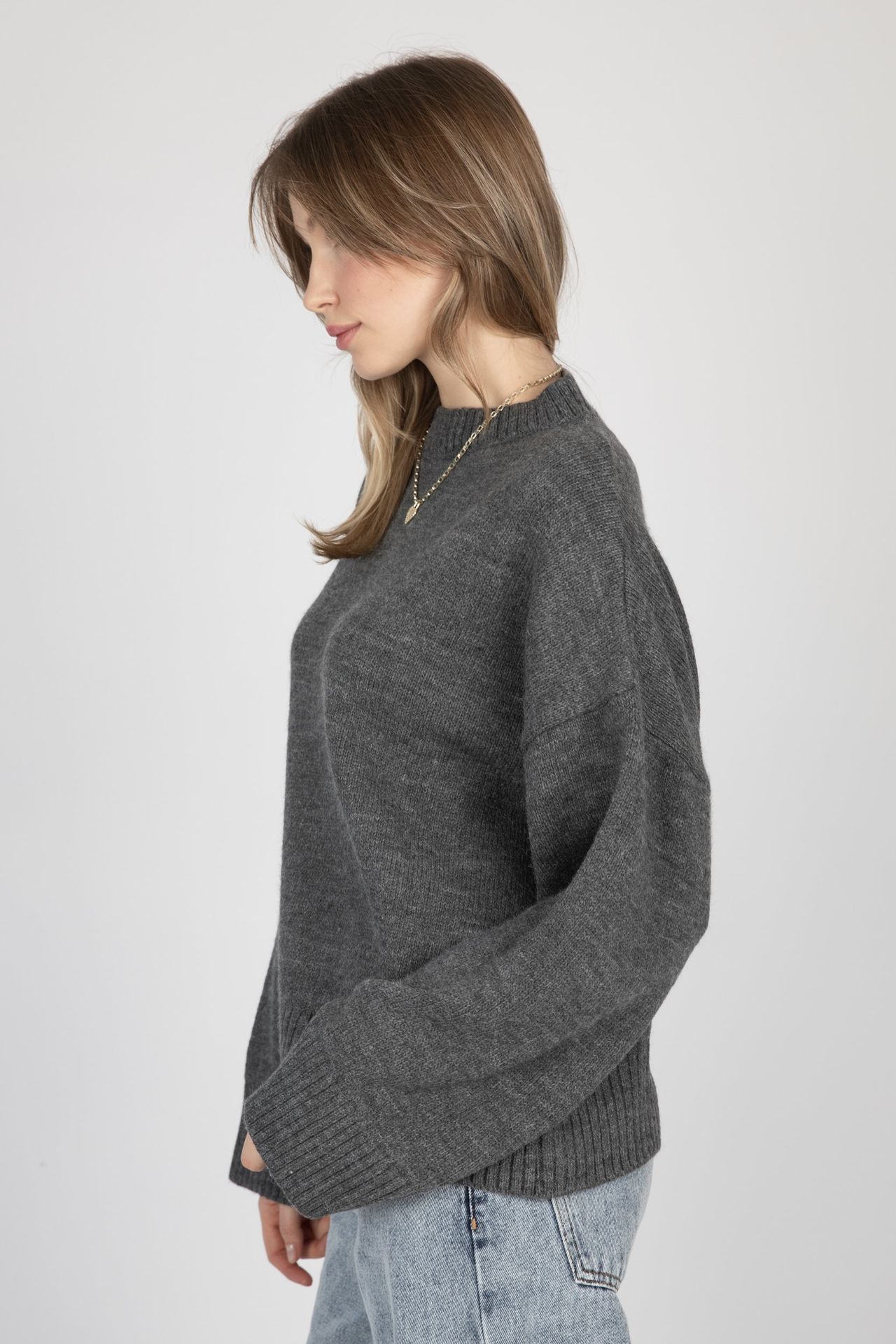 Crew Neck Cozy Sweater