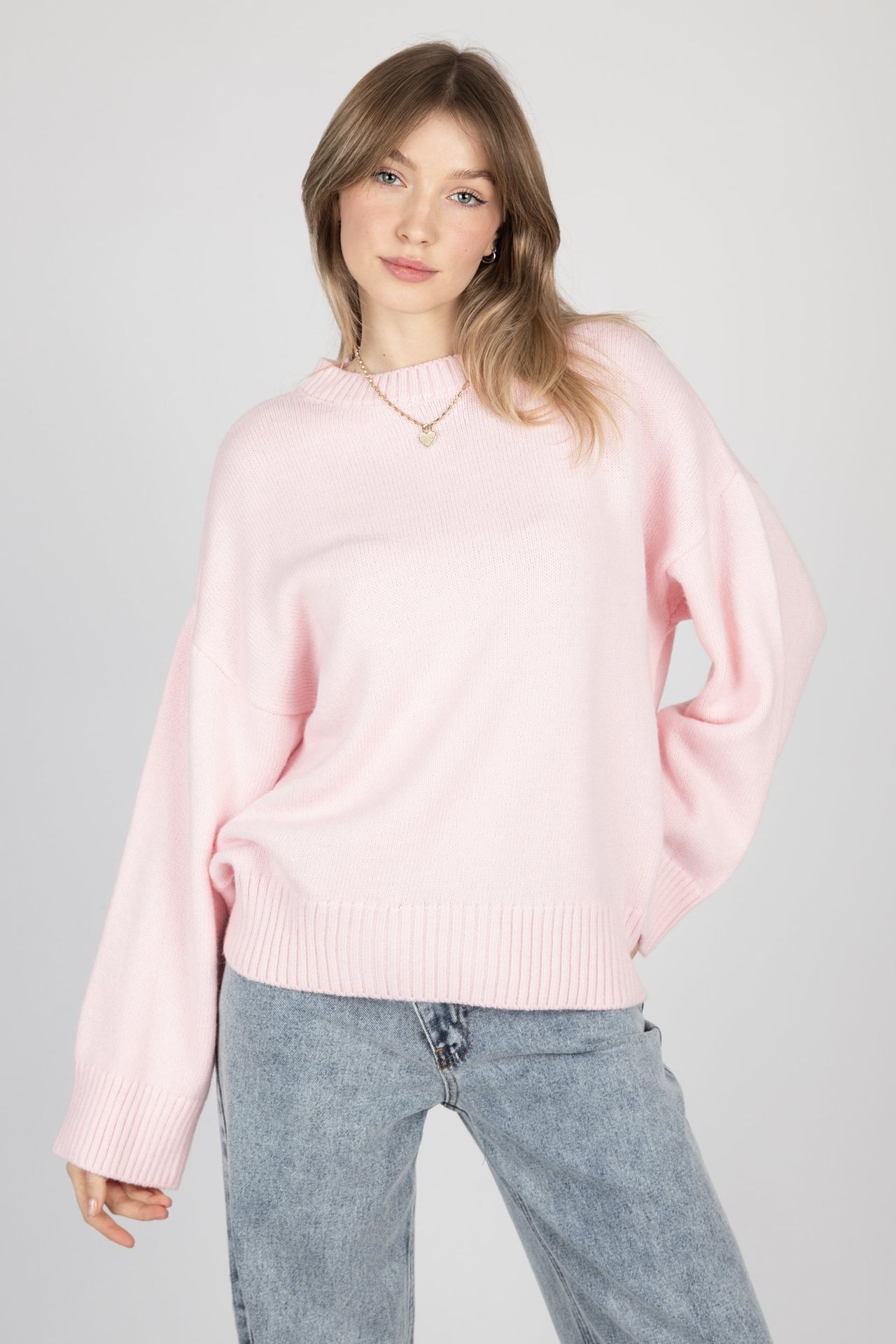 Crew Neck Cozy Sweater