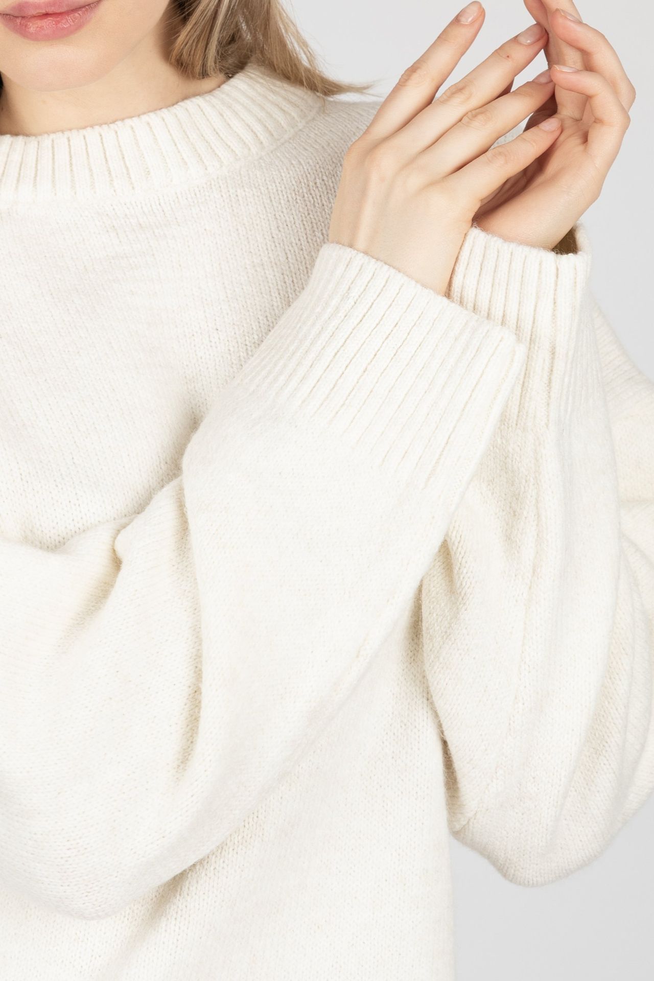 Crew Neck Cozy Sweater