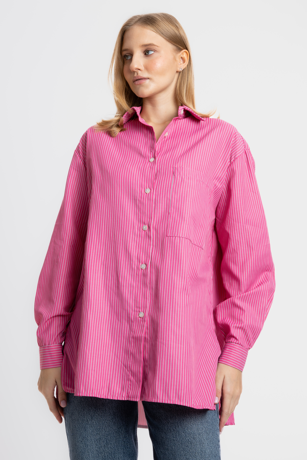 Striped Buttoned Shirt 3