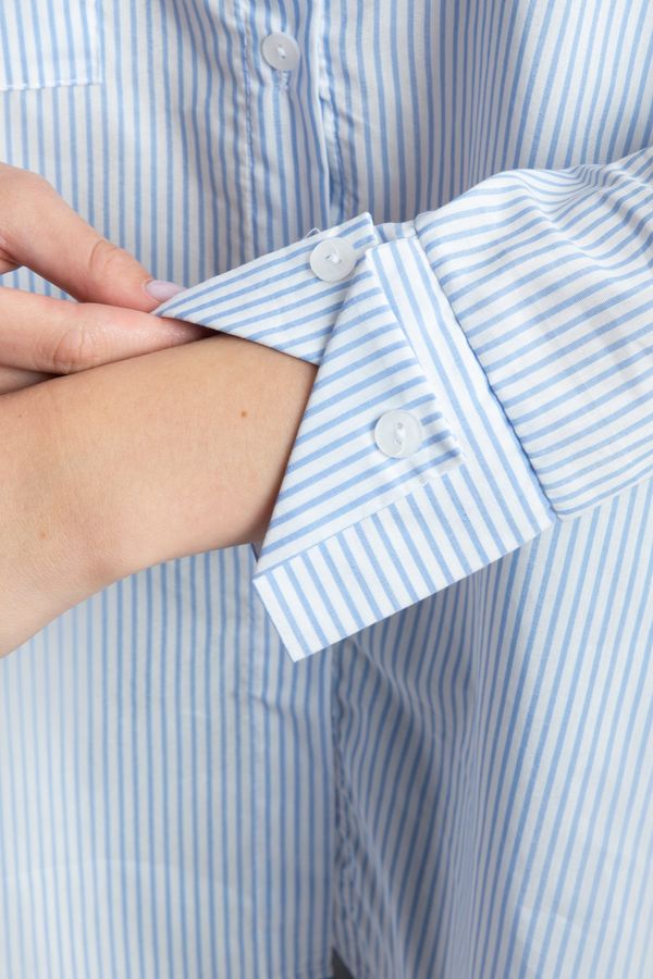 Striped Buttoned Shirt 4