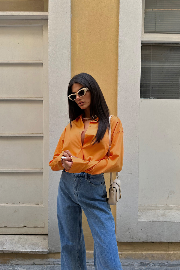 Buttoned Oversized Shirt 2