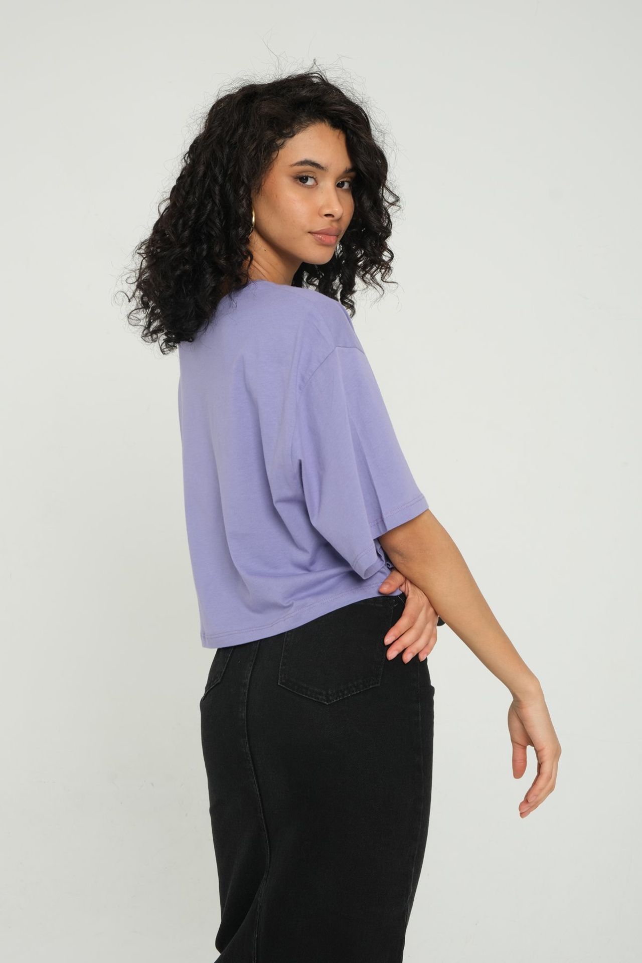 Round Neck Loose T-shirt