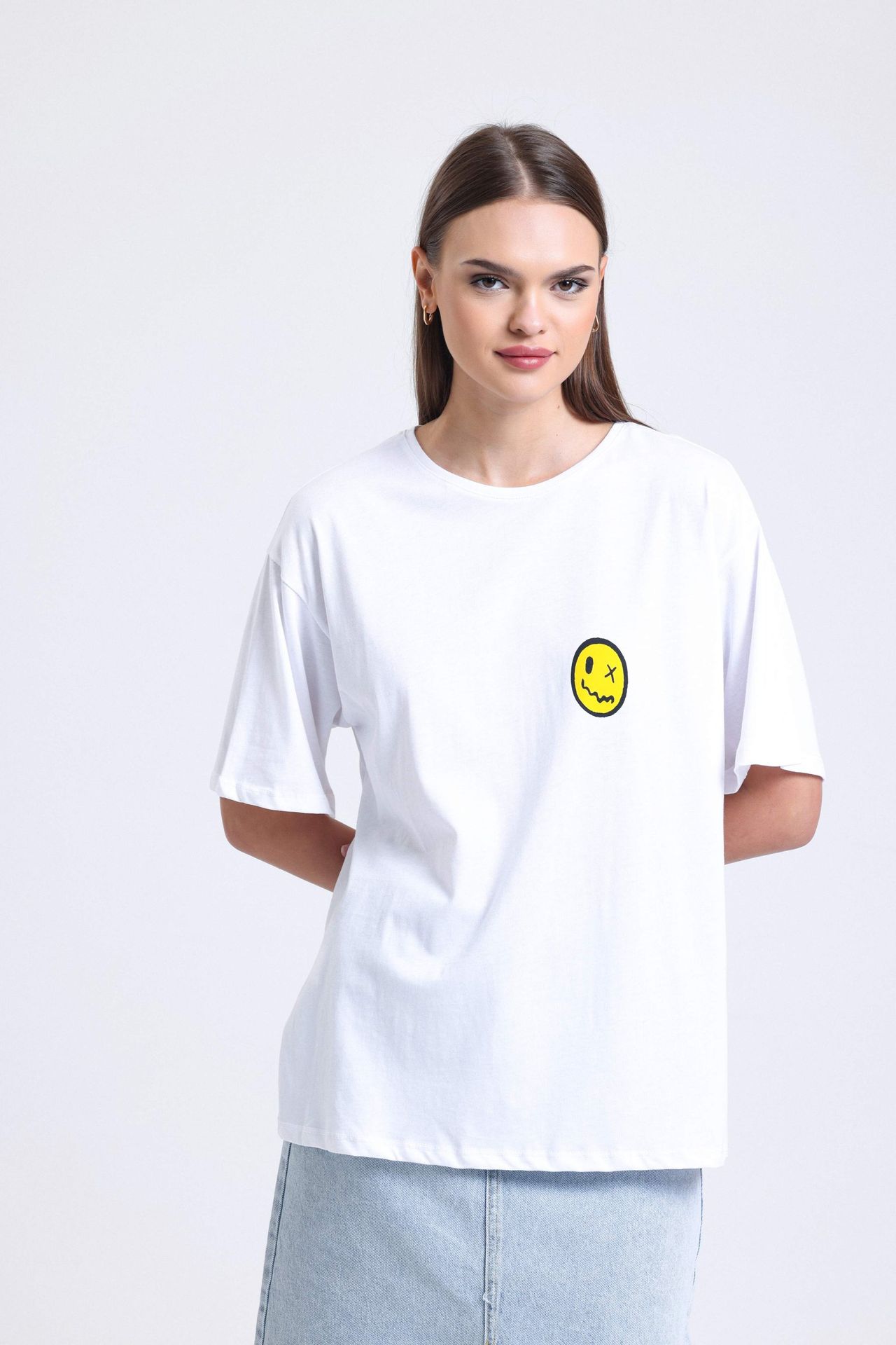 Printed Round Neck T-Shirt