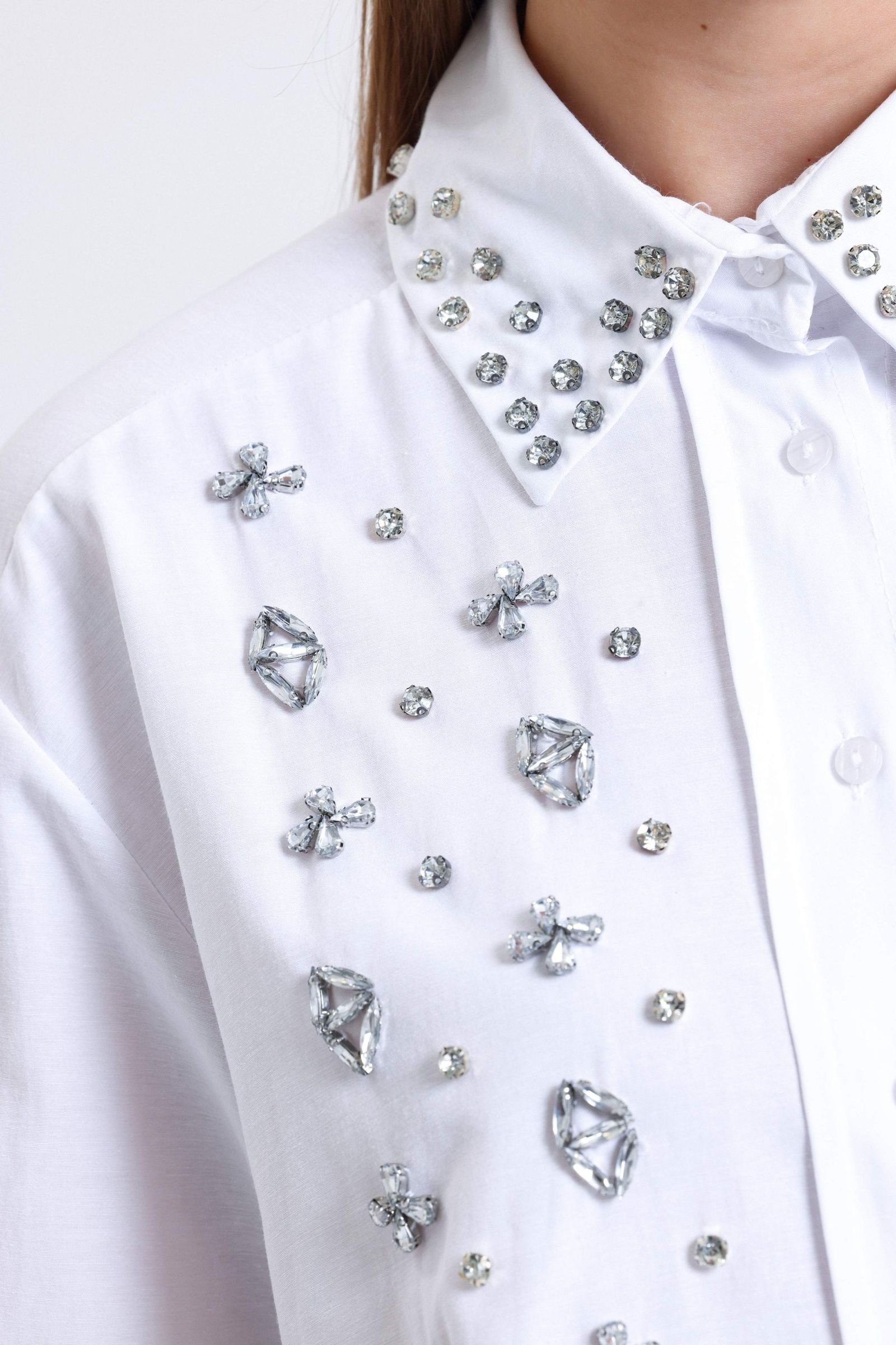 Shirt with a Gem Detail