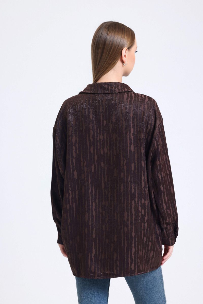 Plisse Oversized Shirt 2