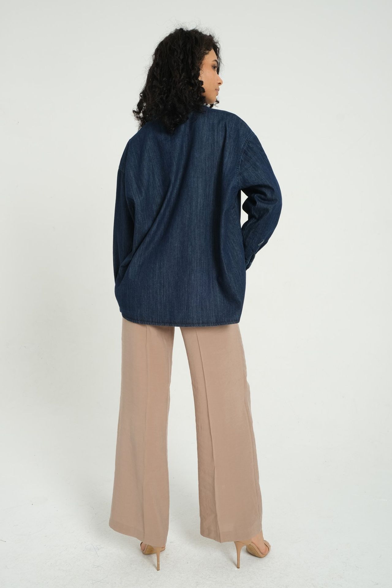 Denim Buttoned Shirt