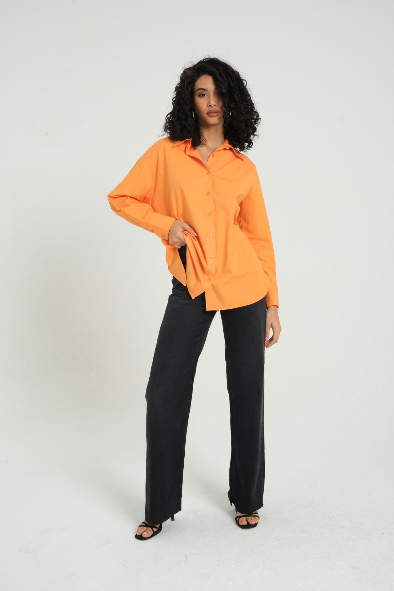 Back Cut out Shirt with a Lace Detail