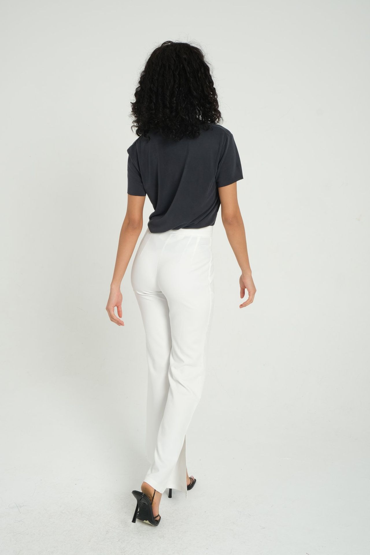 V Neck Basic T-shirt