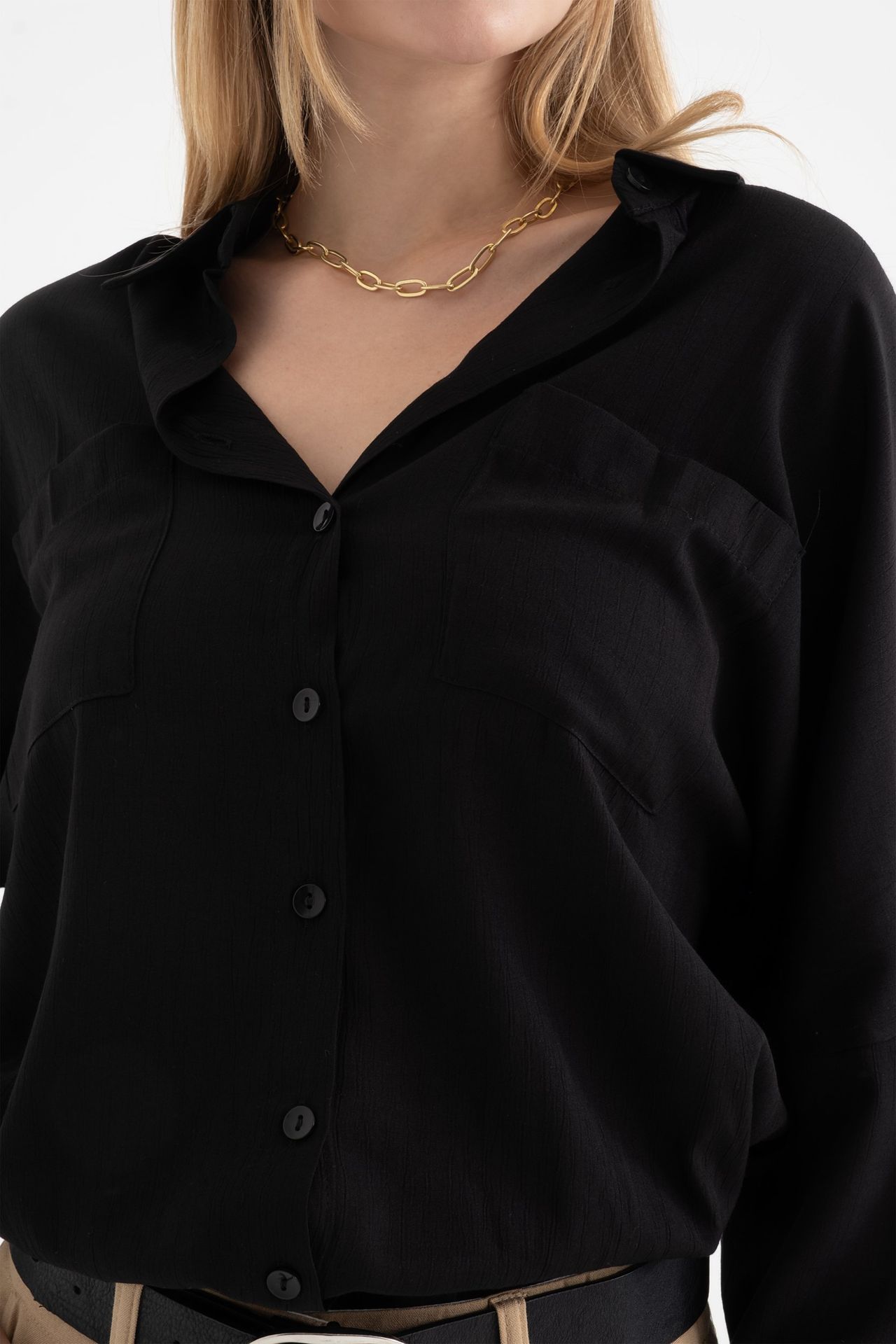 Pocket Oversized Shirt