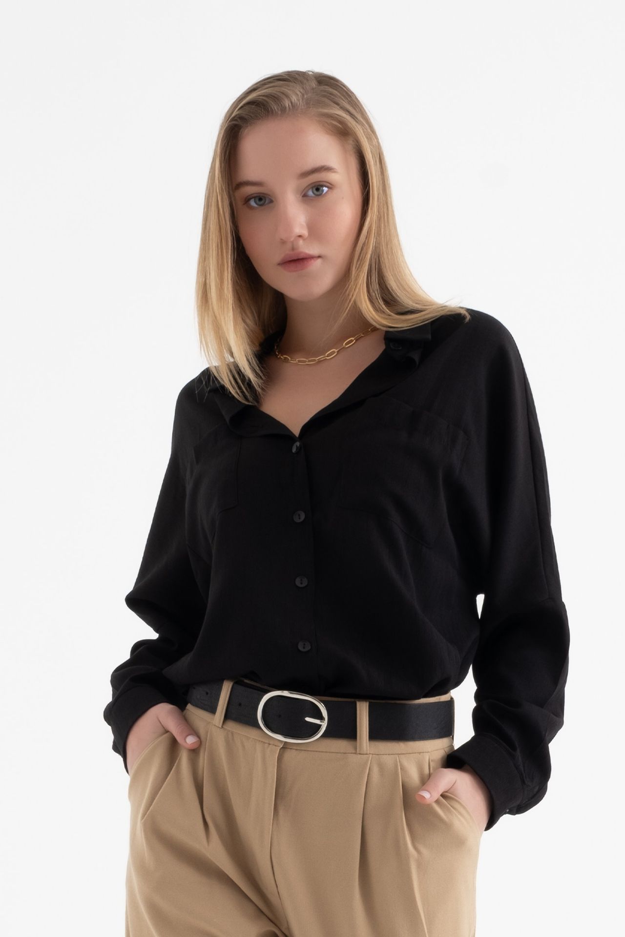 Pocket Oversized Shirt