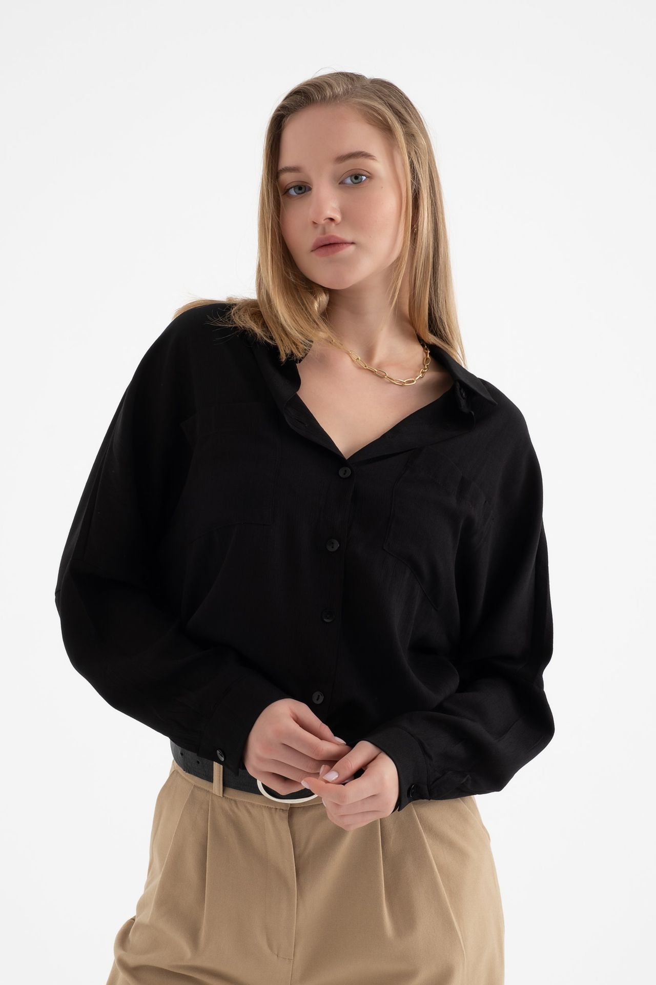 Pocket Oversized Shirt