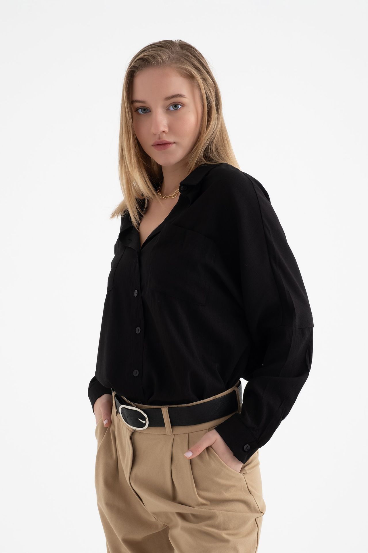 Pocket Oversized Shirt
