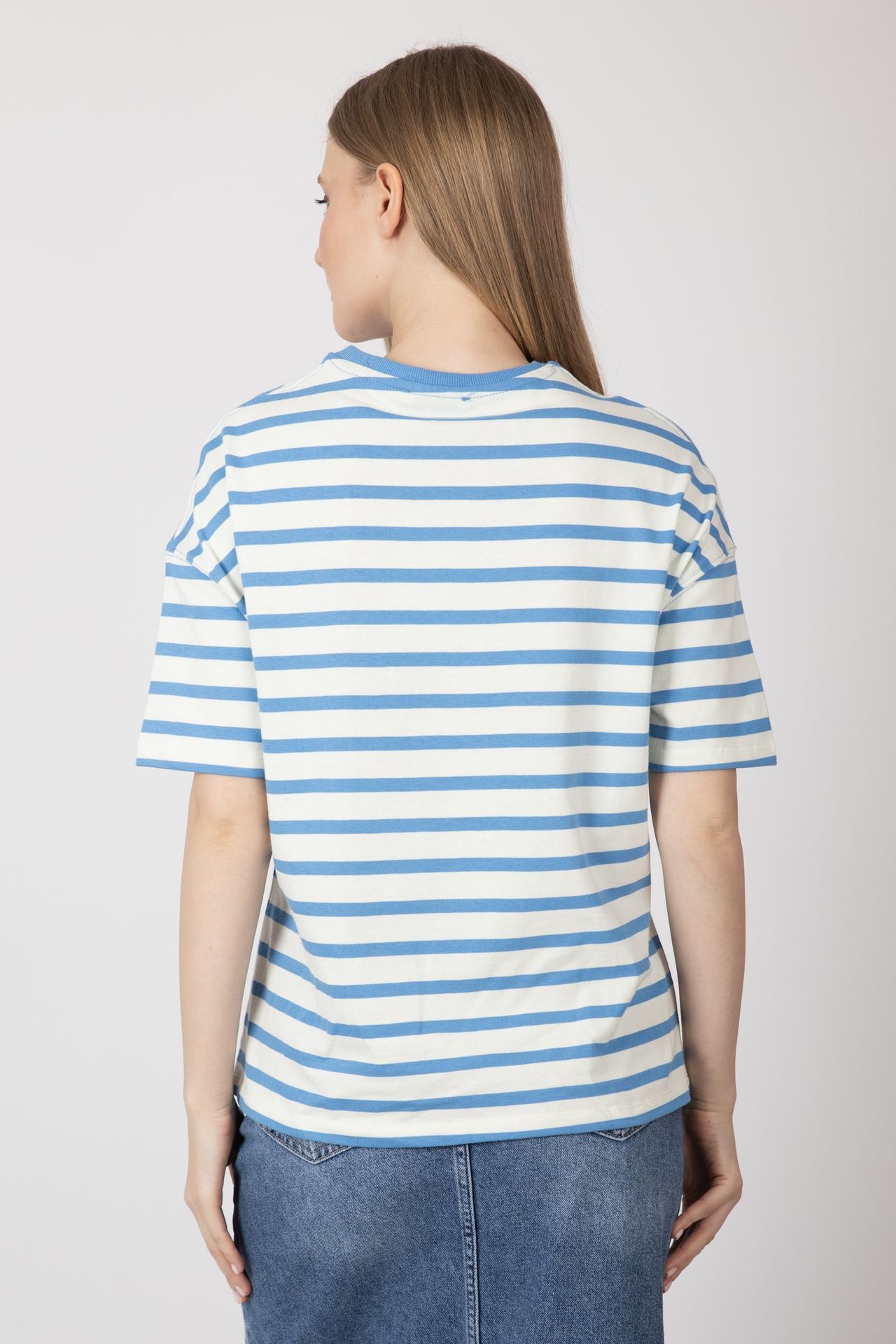 Striped Crew Neck T-shirt