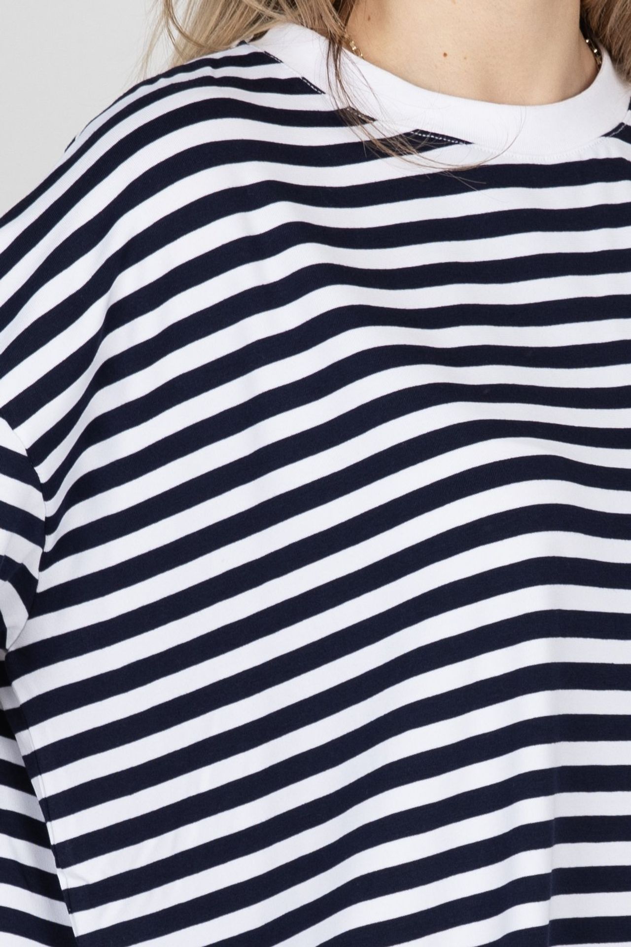 Striped Crew Neck T-shirt