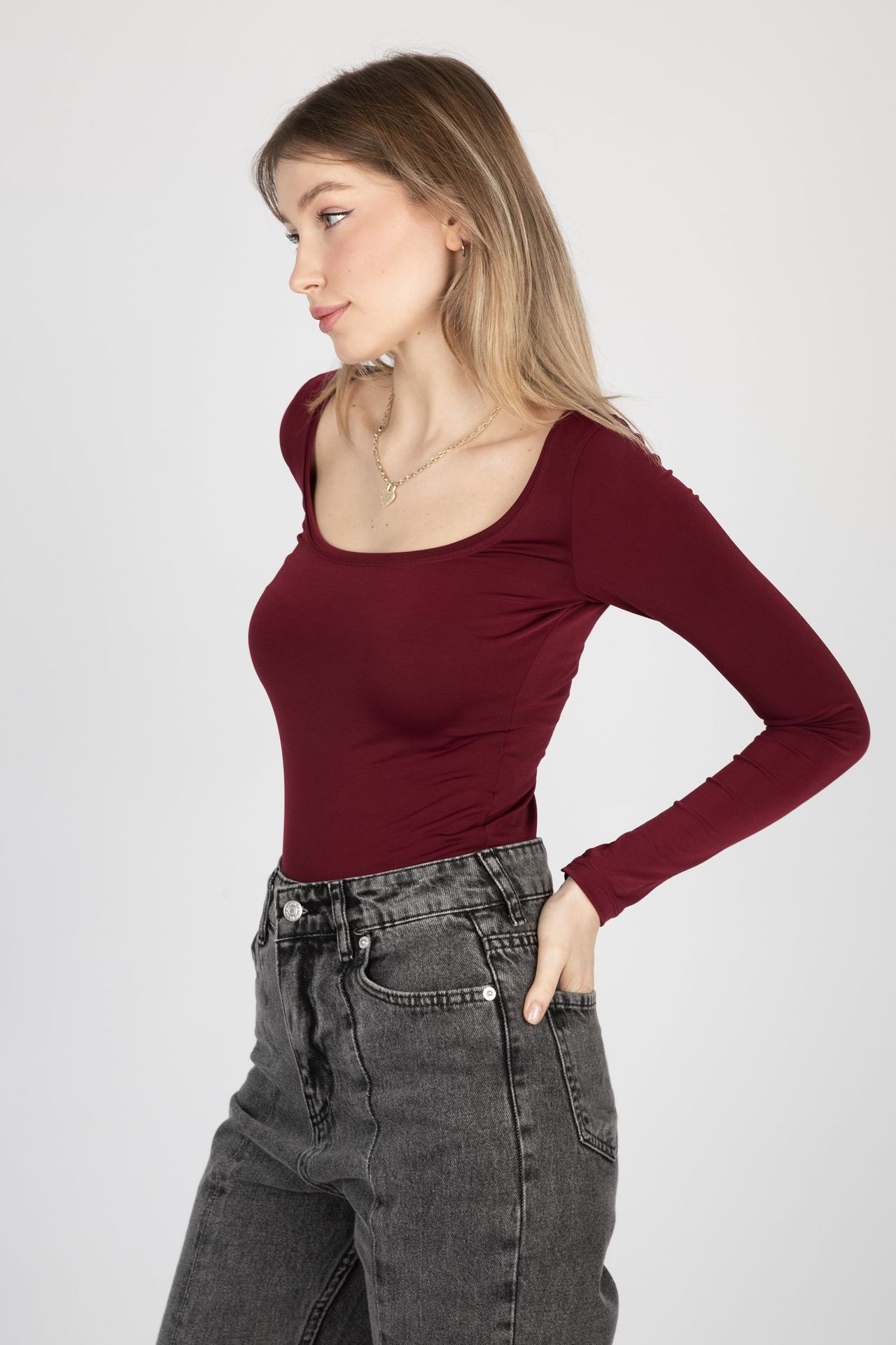 Scoop Neck Top