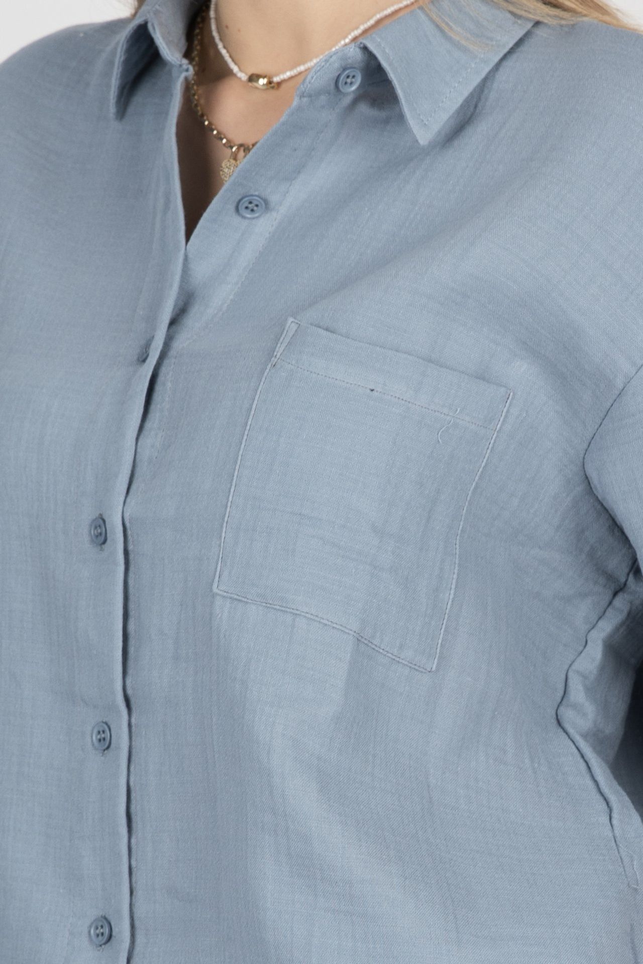 Short Sleeve Shirt with a Pocket