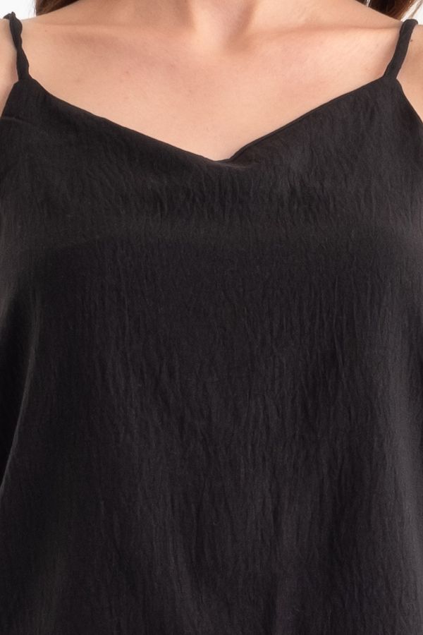 V Neck Spaghetti Strap Sleeveless Blouse 4