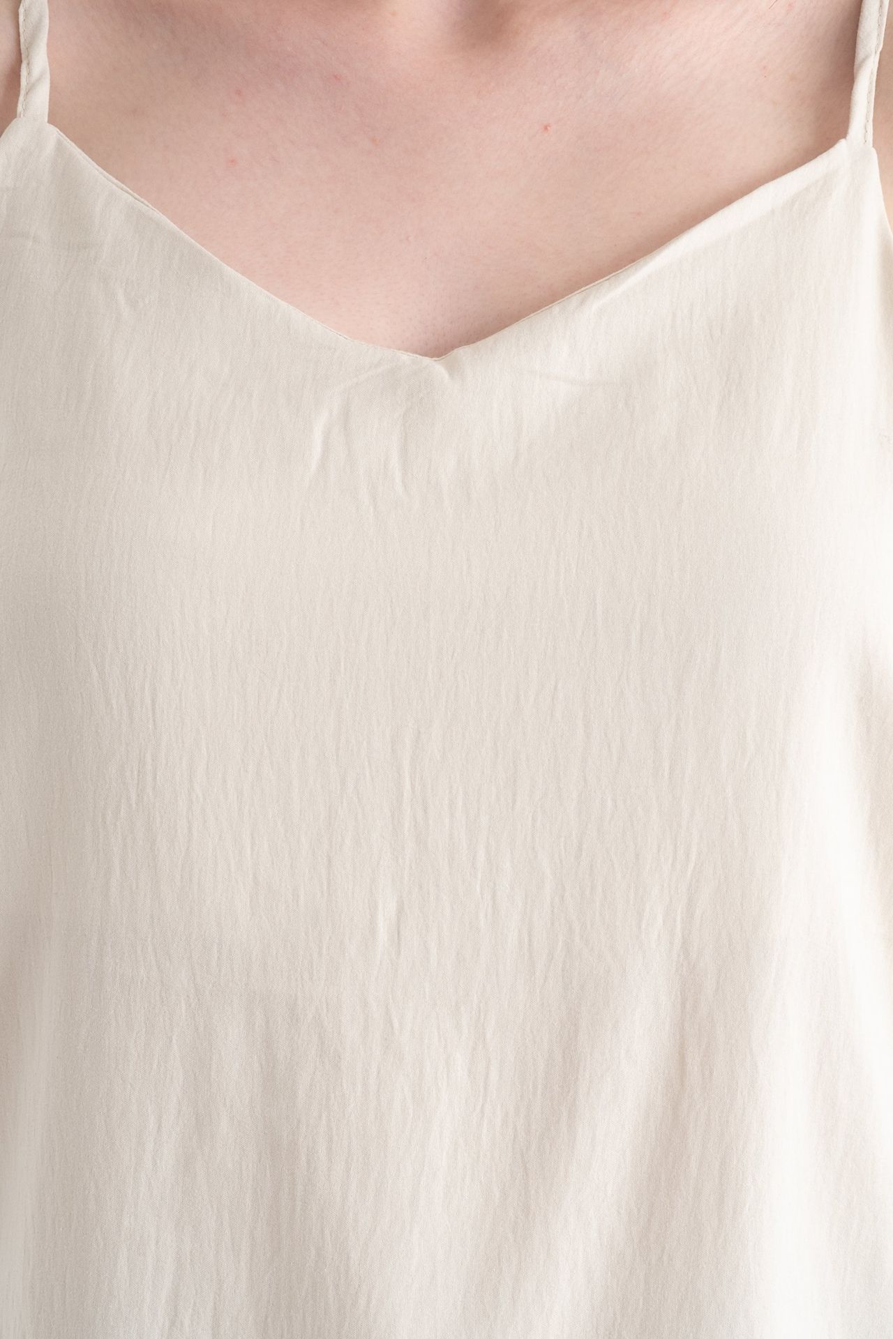 V Neck Spaghetti Strap Sleeveless Blouse