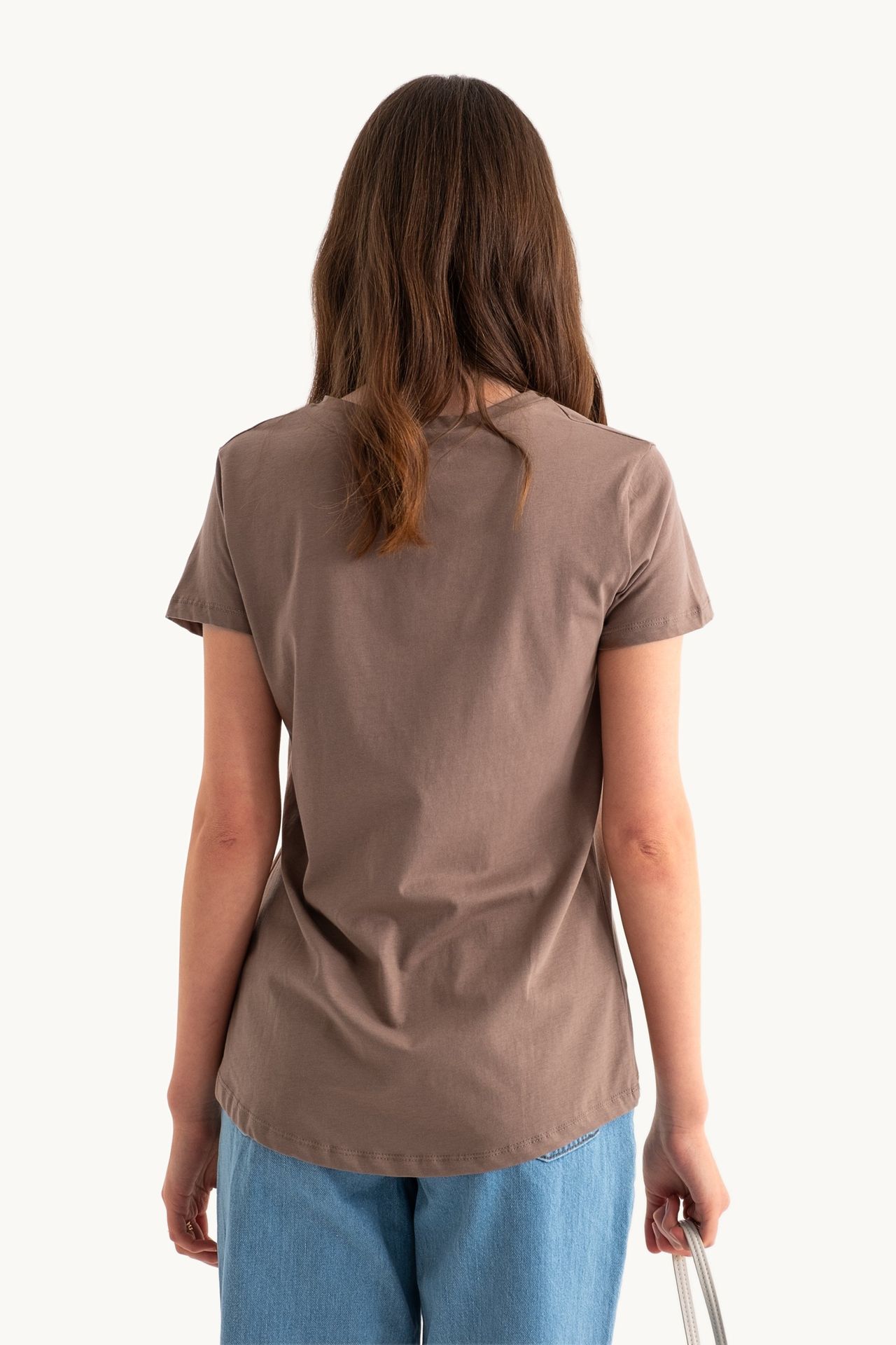 Round Neck Casual T-shirt