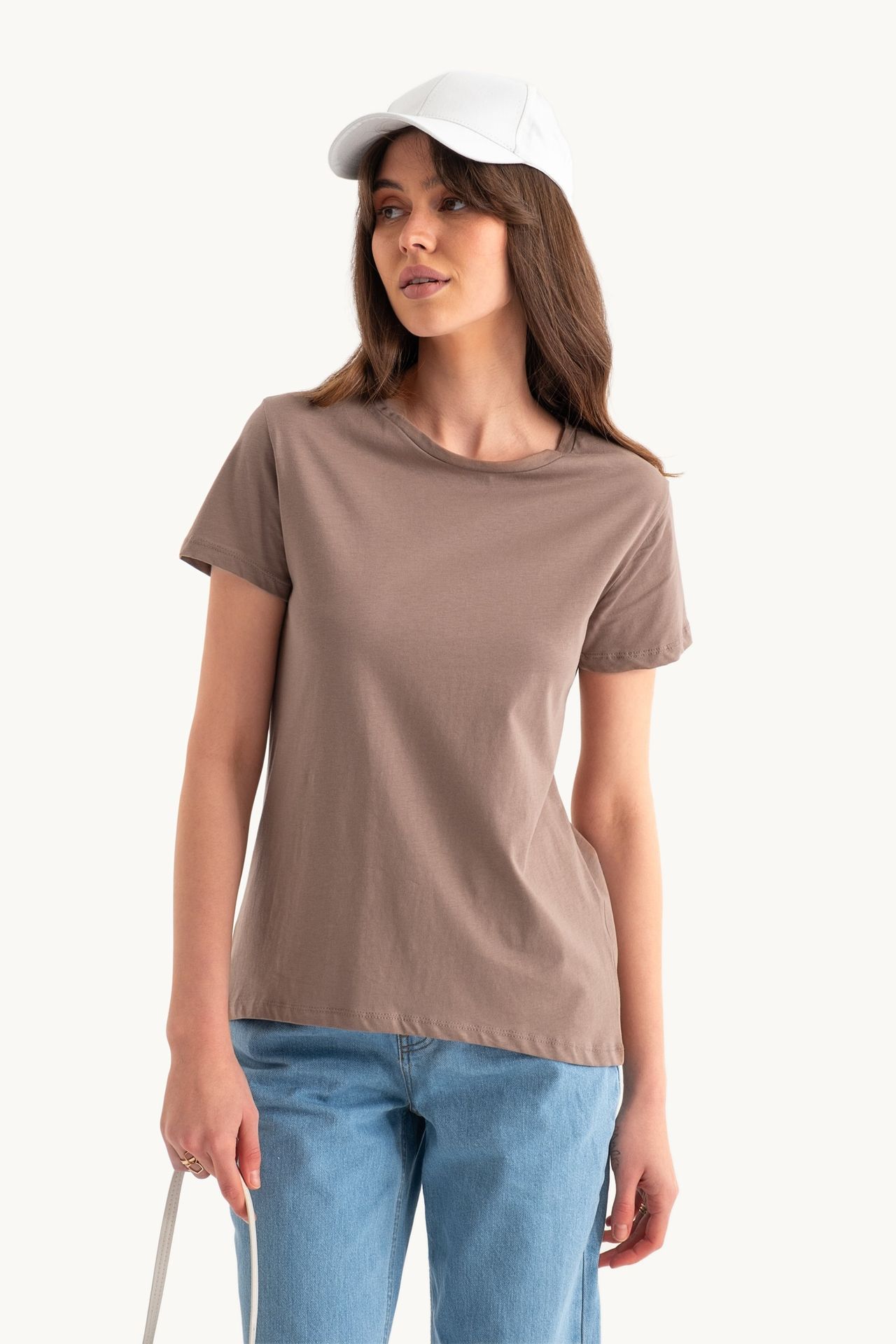 Round Neck Casual T-shirt