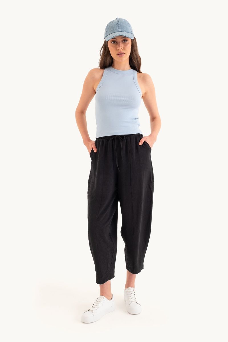 Halter Neck Basic Tank Top 1