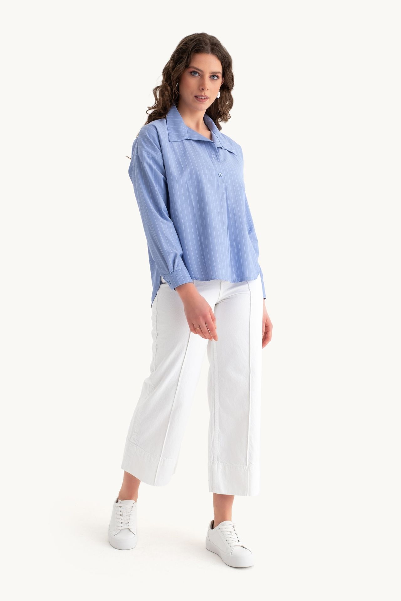 Striped Oversized Shirt
