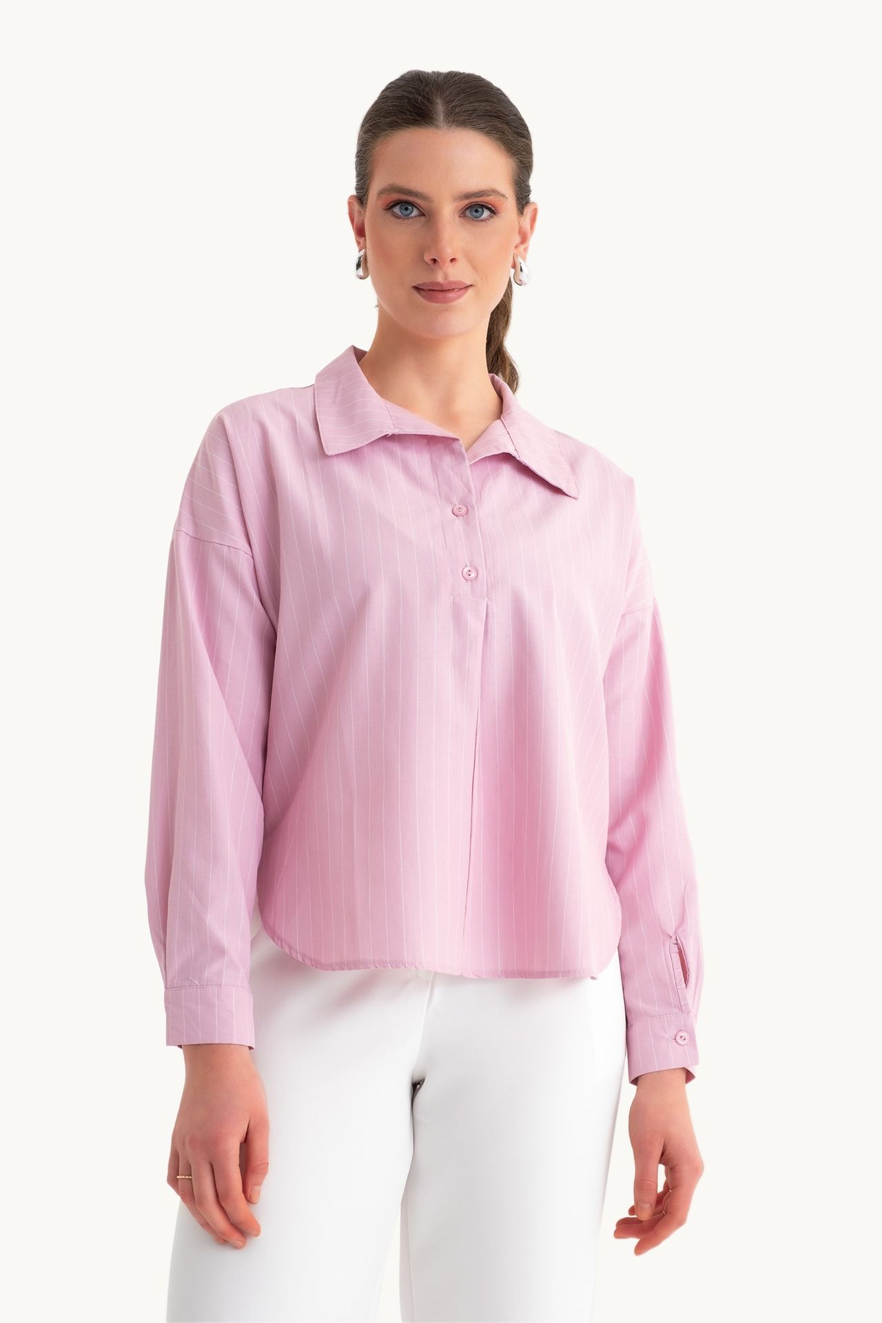 Striped Oversized Shirt