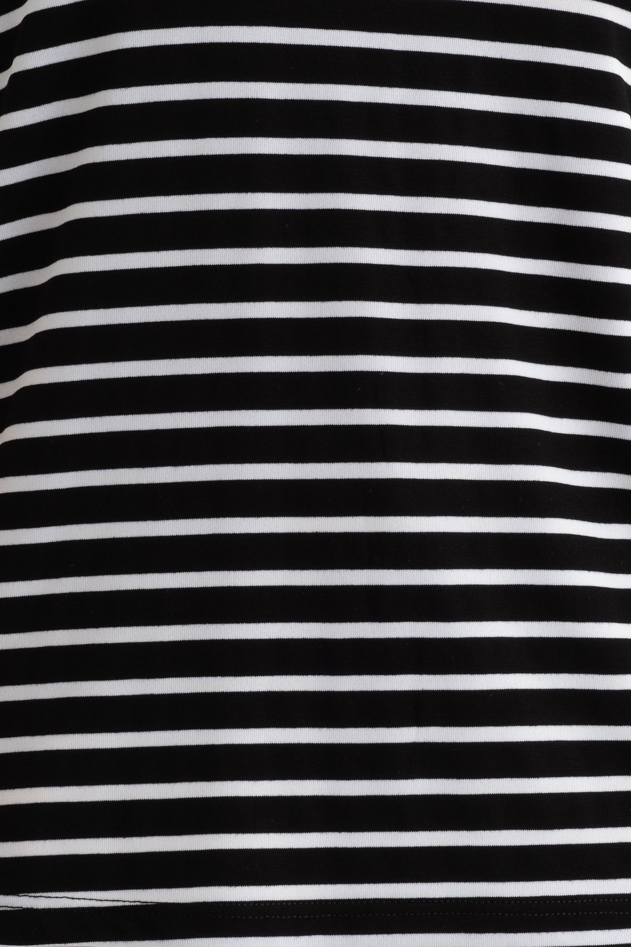 Striped Scoop Neck Relaxed T-shirt