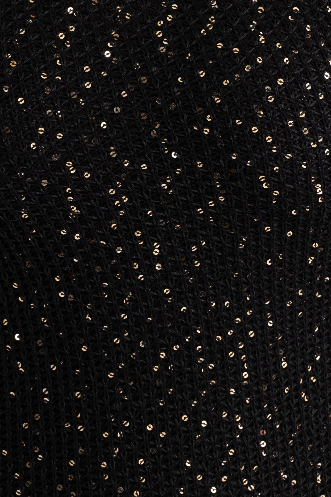 Sequin Scoop Neck Mini Dress
